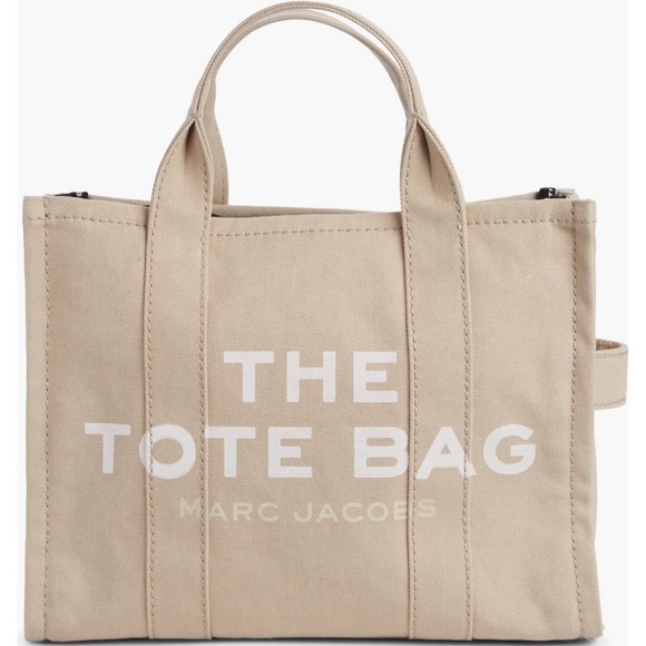 Marc Jacobs Handbags - Marc Jacobs The Medium Tote Canvas Bag in Beige